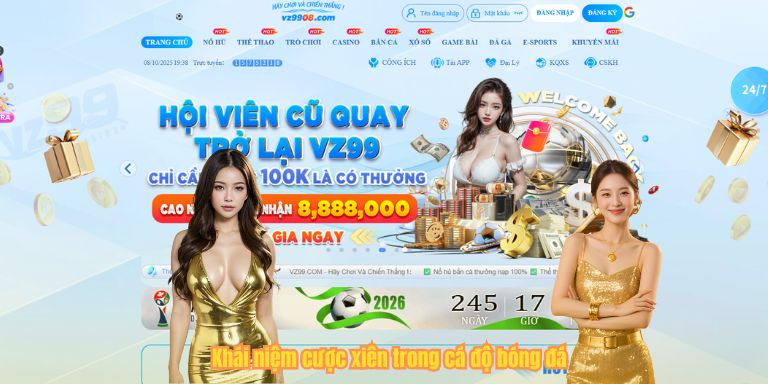 Khái niệm cược xiên trong cá độ bóng đá
